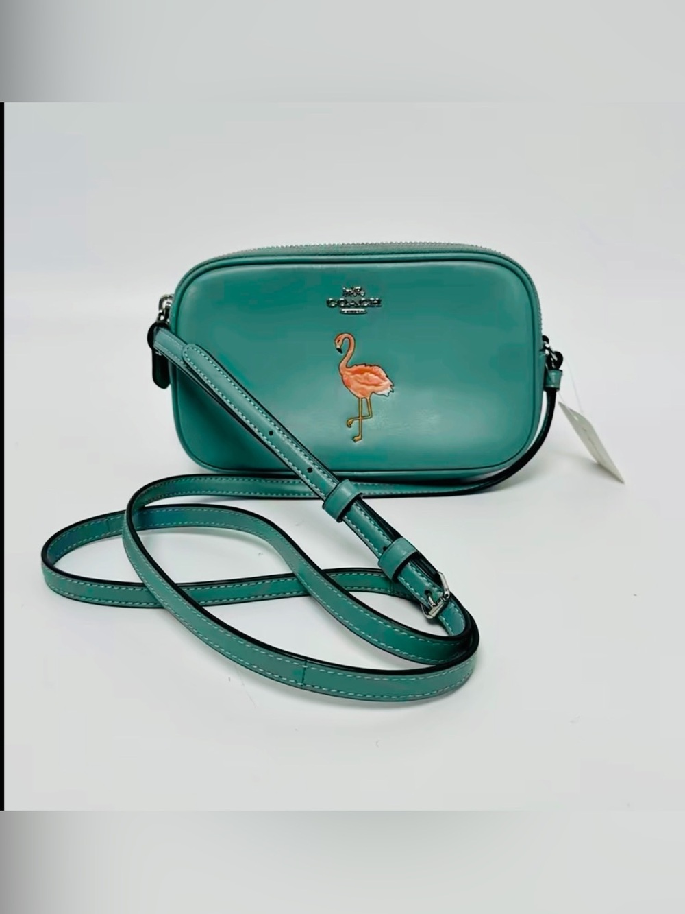 Coach RARE Pink Flamingo Crossbody